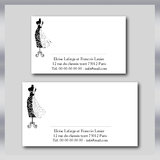 Mode femme carte correspondance