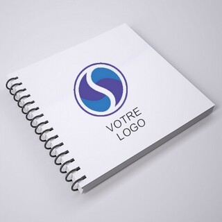 Carnet à spirale logo